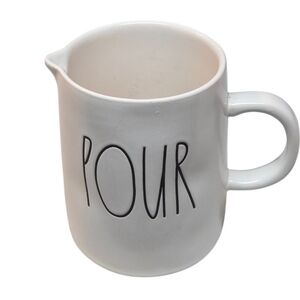 Rae Dunn White Pour Creamer Pitcher